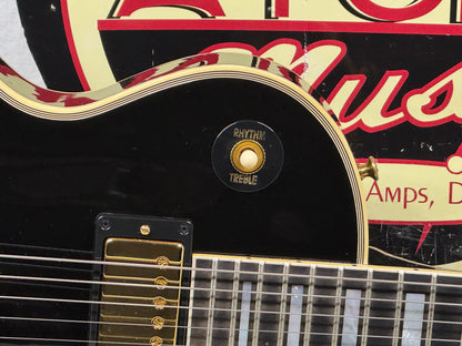 Gibson USA Custom Shop '68 1968 LPC Les Paul Custom Guitar with COA + Case 2024 - Ebony / Black