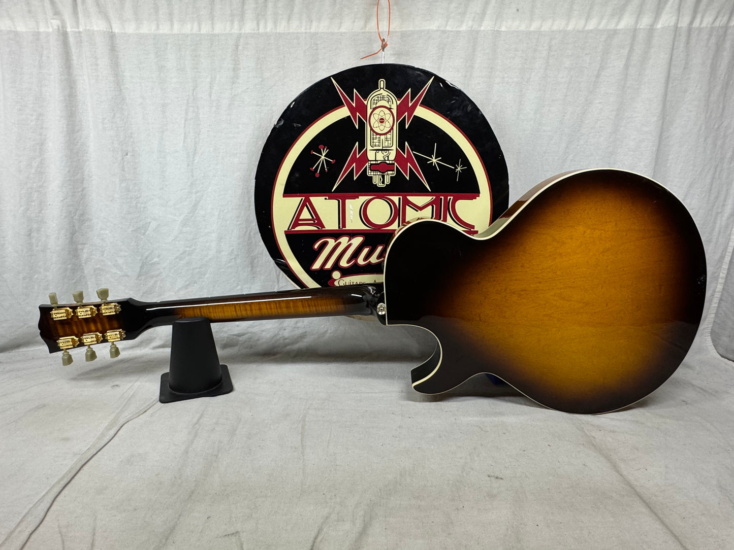 Gibson Howard Roberts Fusion Semi-Hollowbody Guitar with Lollartron pickups + Case - pro headstock repair! 1988