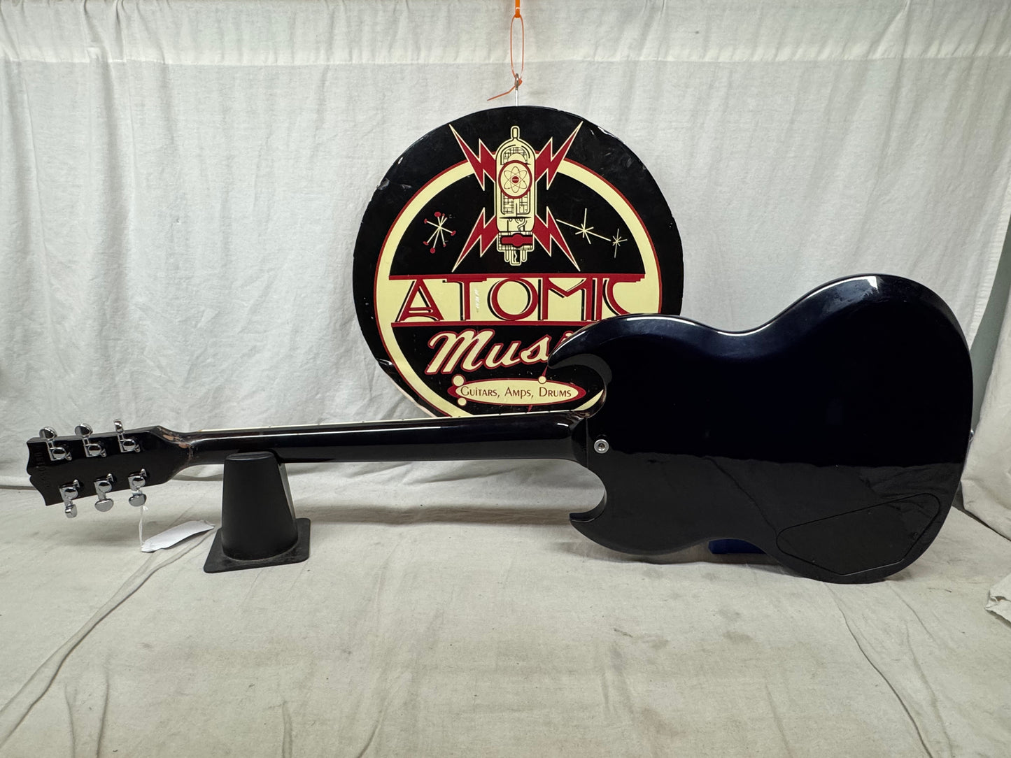 Gibson SG Modern Guitar with Case - Headstock Repaired - UGLY! 2023 - Blueberry Fade