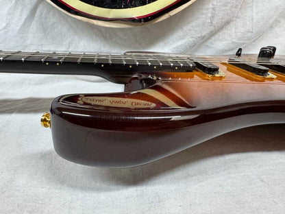 Warmoth S-style HSS Guitar with Lace Sensor Hot Gold Pickups by Houston Electric Guitar Jerry DeLue - Image 22