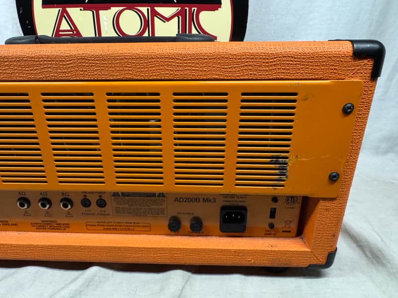 Orange AD200 ad 200 Mk3 mk 3 III Tube Bass Amplifier Head - Image 9