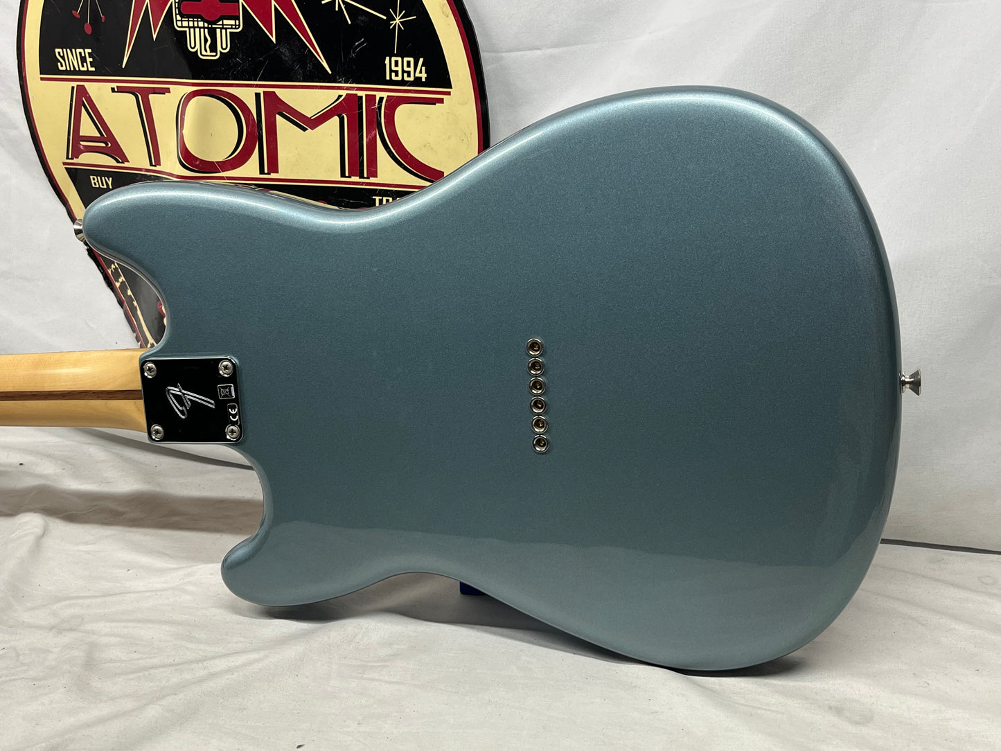 Fender Player Duo-Sonic HS Electric Guitar with Gig Bag MIM - Made in Mexico - Ice Blue Metallic