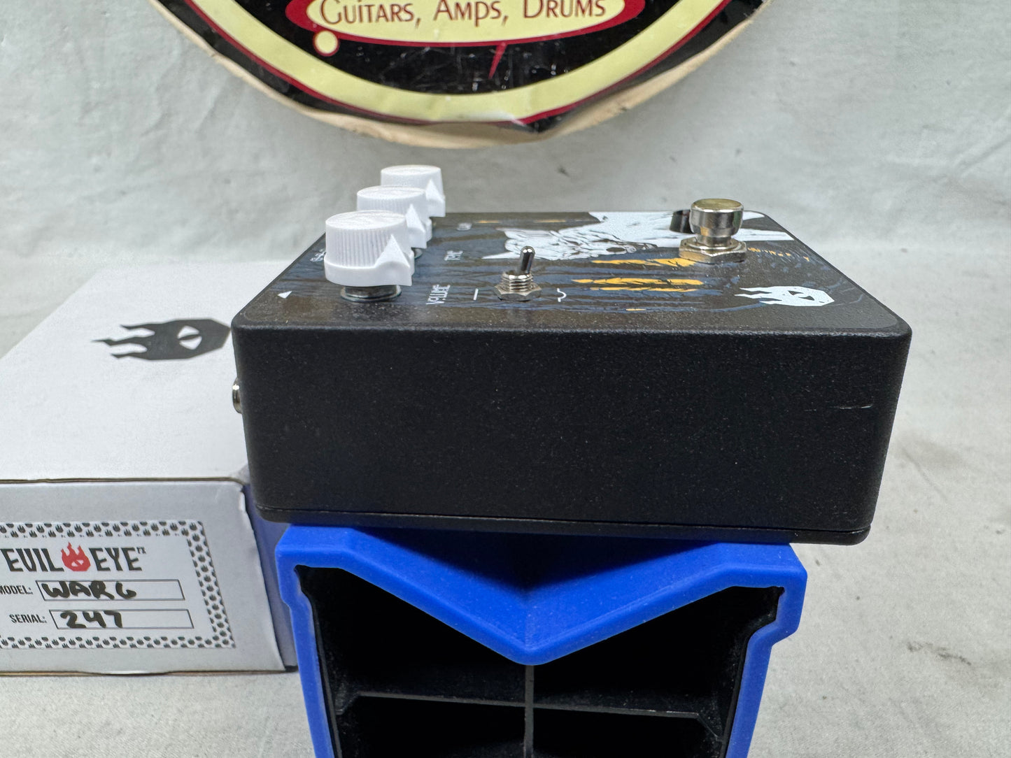 Evil Eye FX Warg Wolf Fuzz Pedal with Box