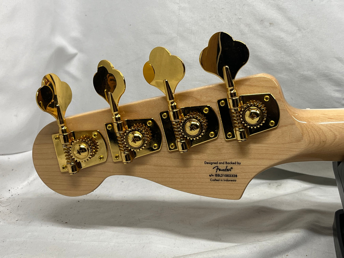 Squier 40th Anniversary 4-String Electric Precision Bass Gold Edition - Lake Placid Blue
