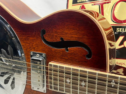 Mitchell RR200CE Roundneck Acoustic Electric Resonator Guitar - Image 3
