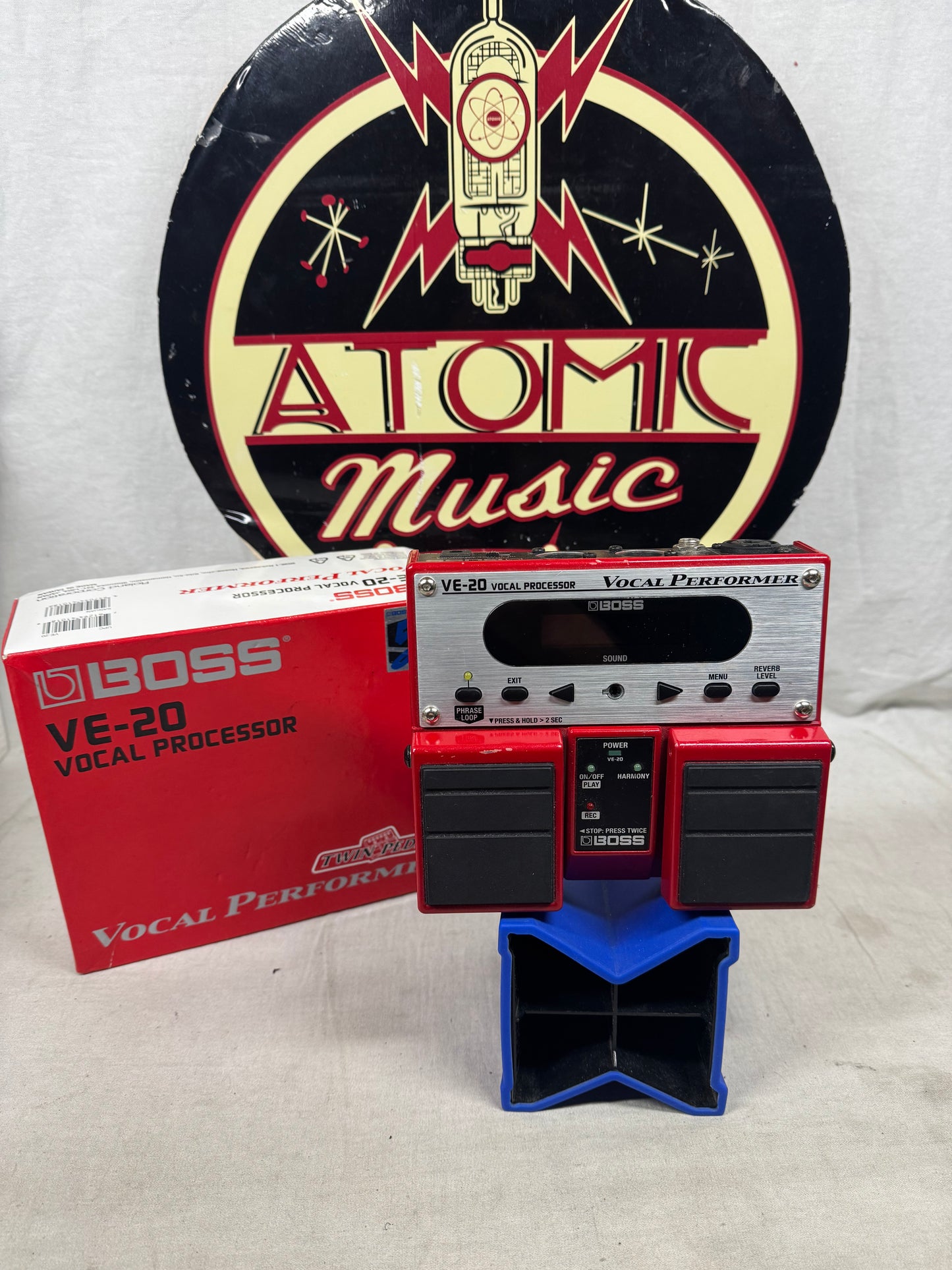 Boss VE-20 ve20 Vocal Performer Processor Pedal with Box - **broken pot** 2013
