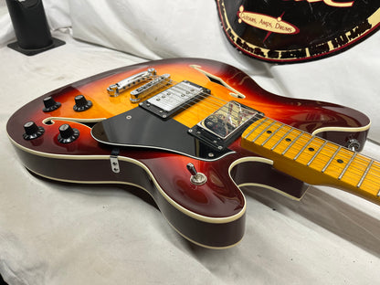 Fender Starcaster Semi-Hollow Body Electric Guitar - Aged Cherry Burst