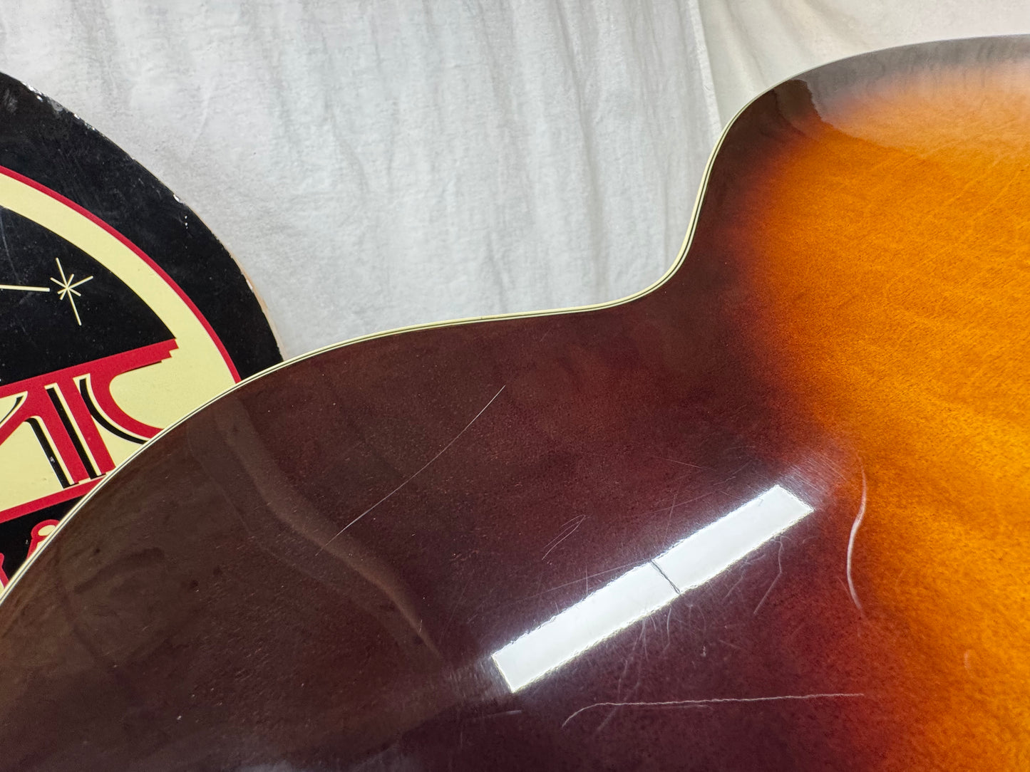 Epiphone Emperor Archtop Hollowbody Guitar with Case 1996 - Antique Sunburst