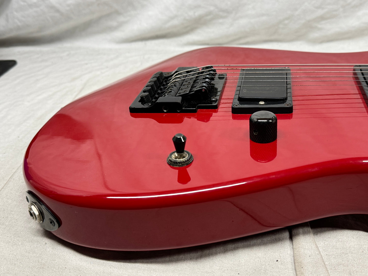 Jackson USA Custom Shop Dinky HH Guitar with Case - Red