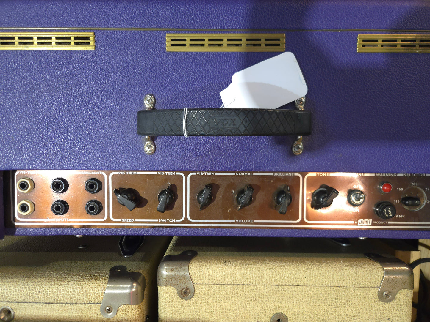 Vox AC30/6 TBX 3-Channel 30-Watt 2x12" Blue Alnico Guitar Combo 1990s - Purple - Local Pickup Only