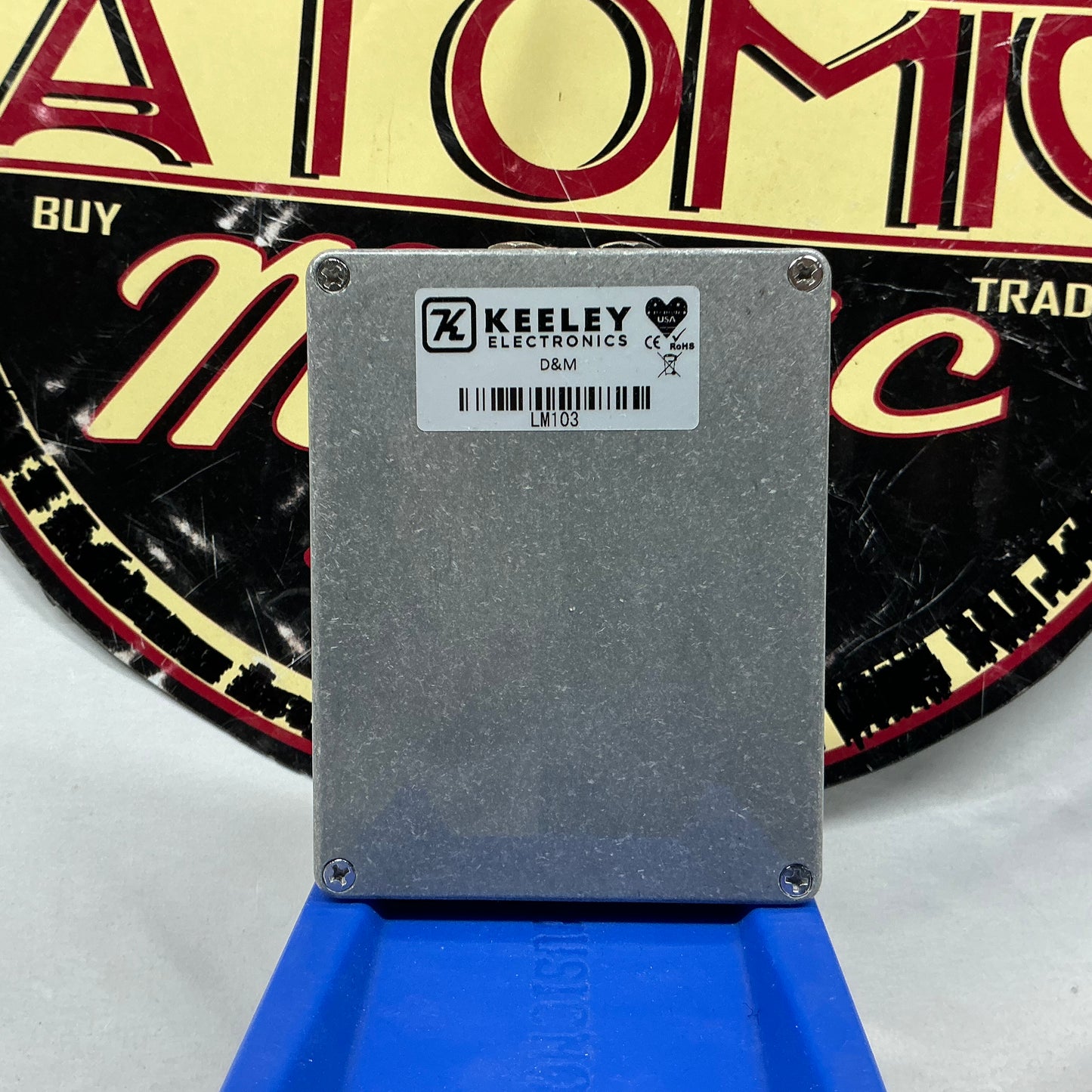 Keeley Electronics D&M Drive Overdrive Pedal with Box - Custom Shop Limited Label Maker Edition - That Pedal Show