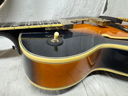 Ibanez GB10SE-BS gb10 se George Benson Signature Archtop Hollowbody Jazz Guitar with Case 2017