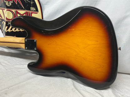 Fender Standard Fretless 4-String Electric Jazz Bass - Brown Sunburst