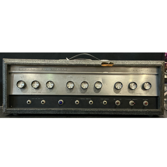 Sears Silvertone Model 1484 Twin Twelve Tube Guitar Amplifier Head - Local Pickup Only