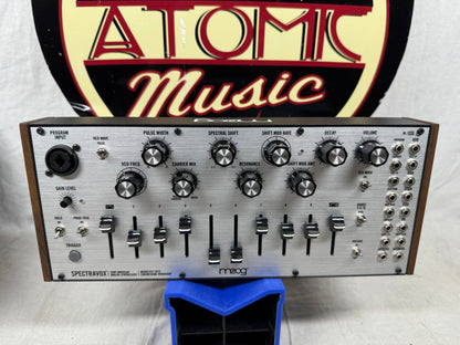 Moog Spectravox Semi-Modular Analog Synthesizer with Power Supply + Soft Case 2019 - Limited Moogfest 2019 Engineering Workshop Edition
