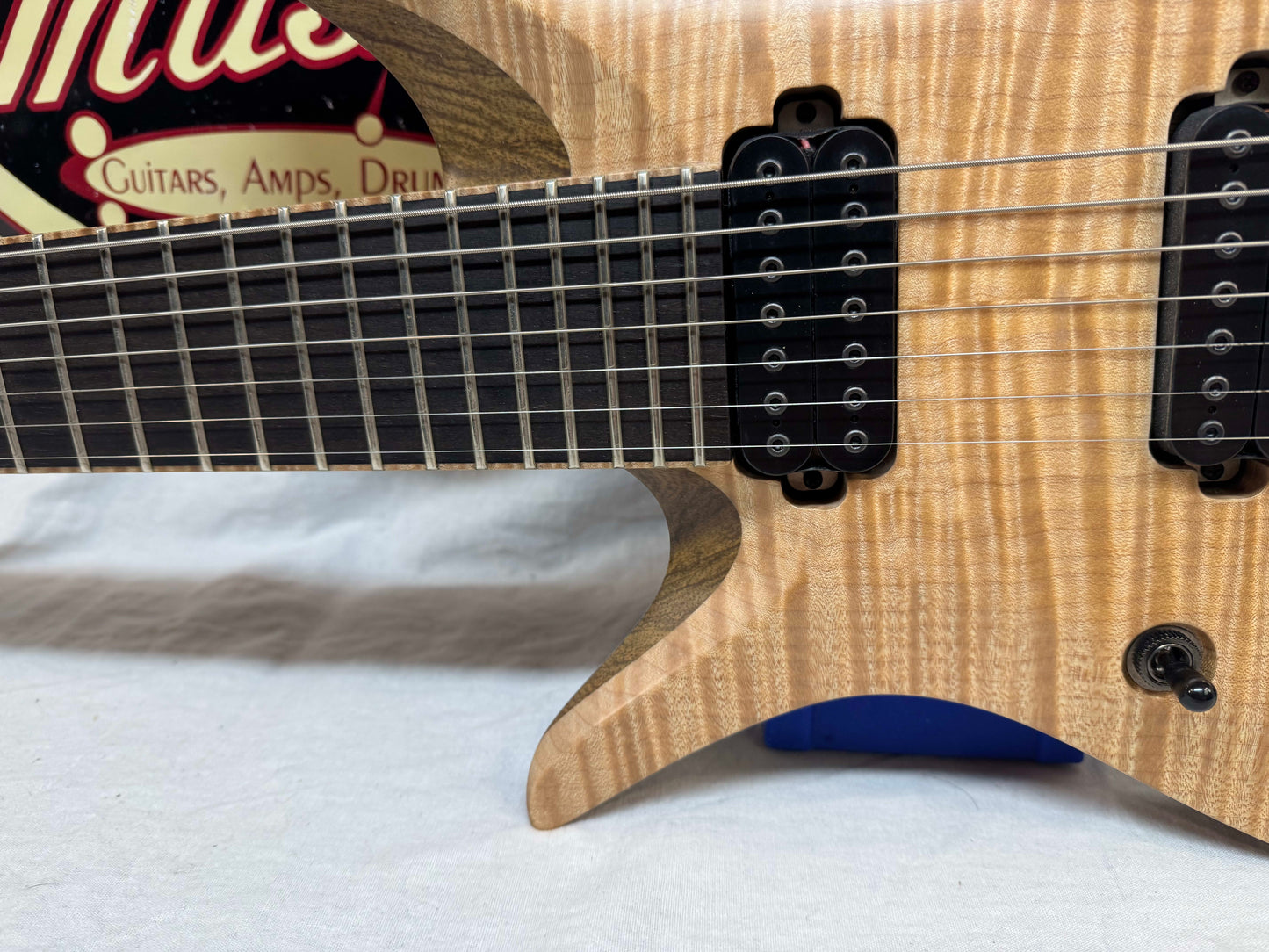 ViK Guitars Left-Handed Lefty Nolly's Signature Duality 7 7-string Guitar with Case 2014
