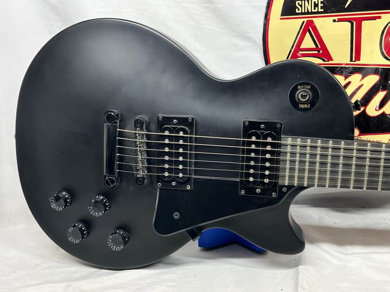 Epiphone Gothic Les Paul Singlecut HH Electric Guitar - Image 2