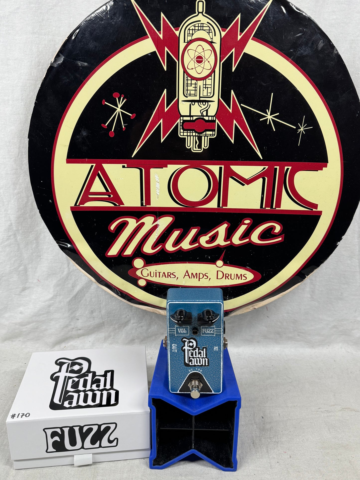 Pedal Pawn BC 108 bc108 Fuzz Pedal with Box