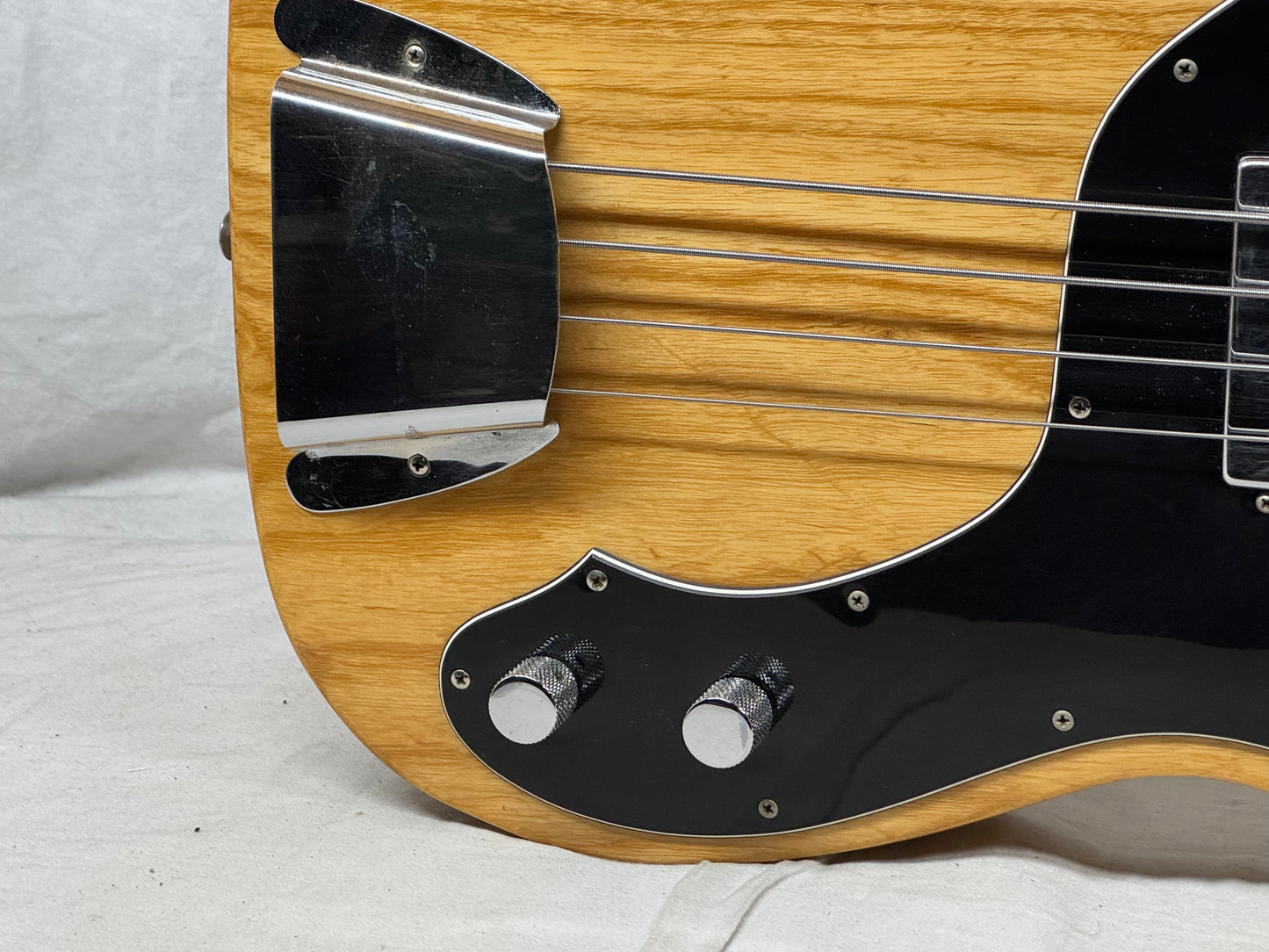Fender USA Telecaster Bass 4-string Tele Bass with Case 1978 - Natural / Maple neck