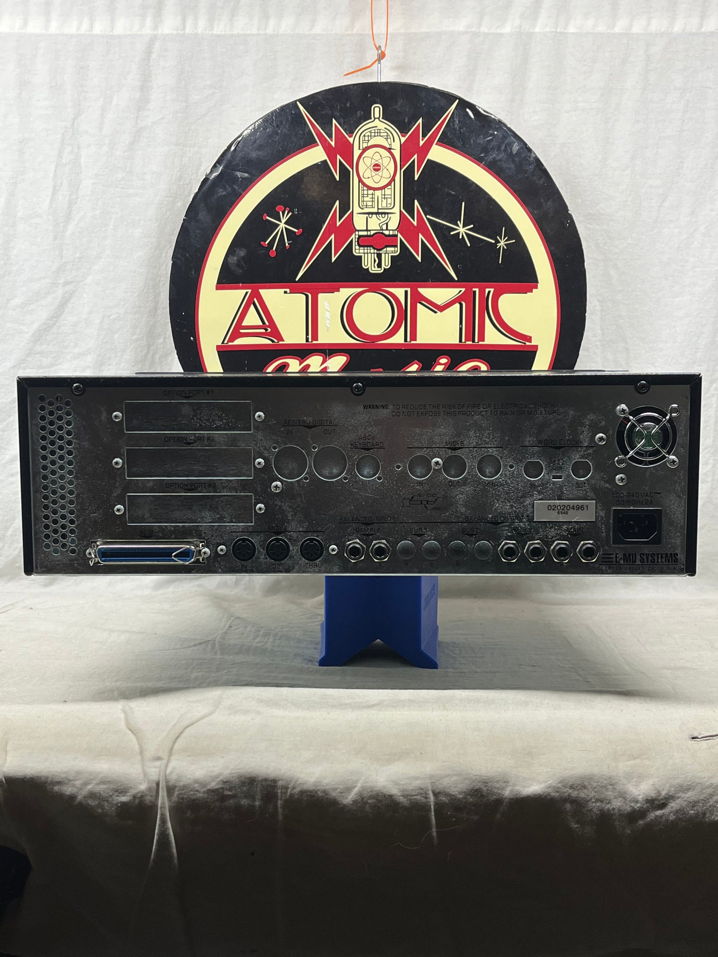 E-MU Systems Model 6848 4MB E5000 e 5000 Ultra Sampler Rack Module