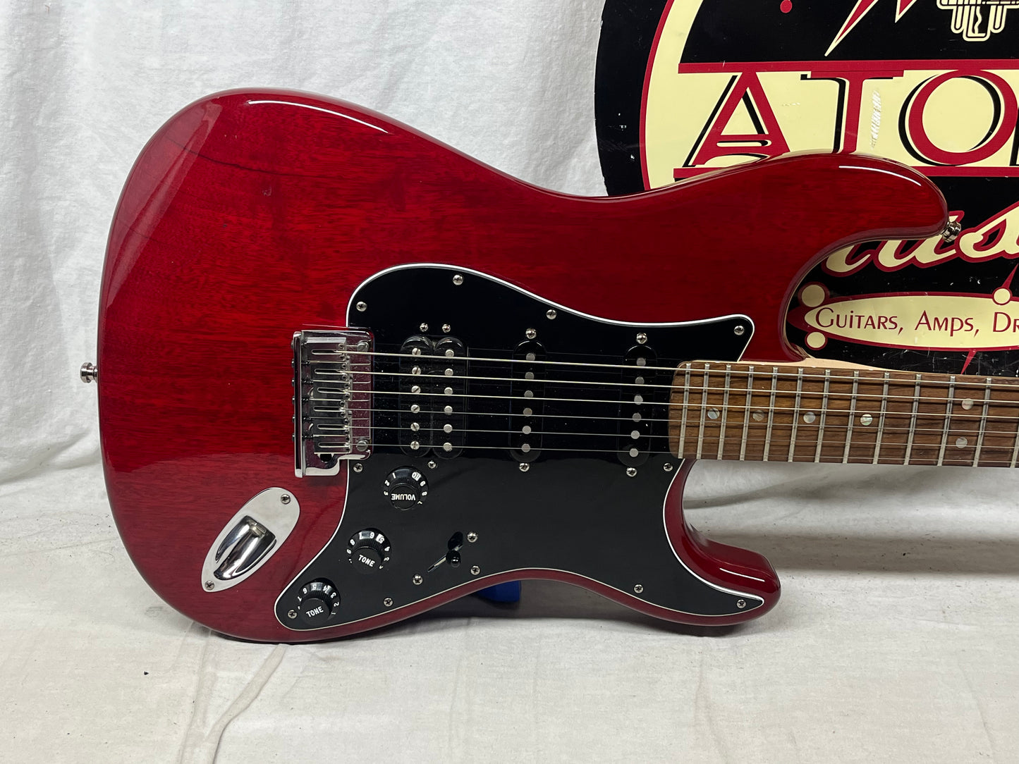 Fender American Select Stratocaster Strat HSS - Crimson Red Electric Guitar