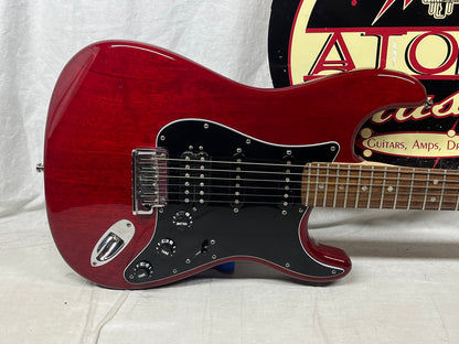 Fender American Select Stratocaster Strat HSS - Crimson Red Electric Guitar