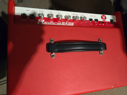VHT AV-RL-50B Redline 50 Bass 50-Watt 1x12" Bass Combo 2020s - Red - Local Pickup Only