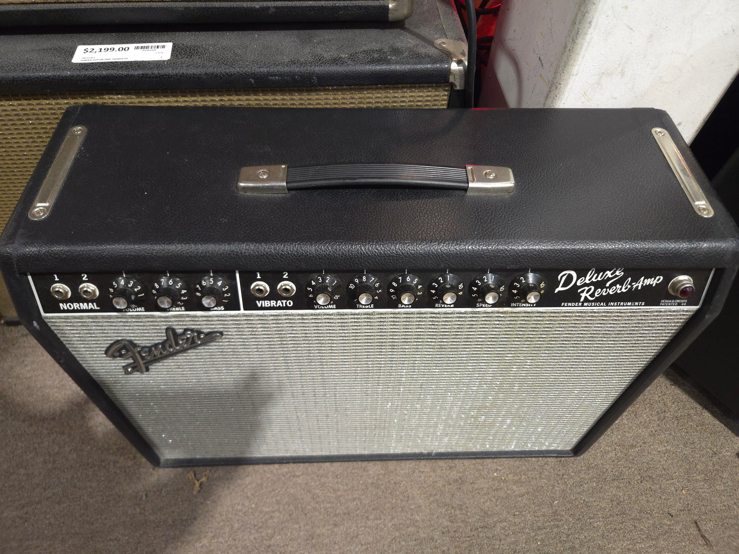 Fender '65 Deluxe Reverb Reissue 22-Watt 1x12" Guitar Combo 1994 - Present - Black - Local Pickup Only