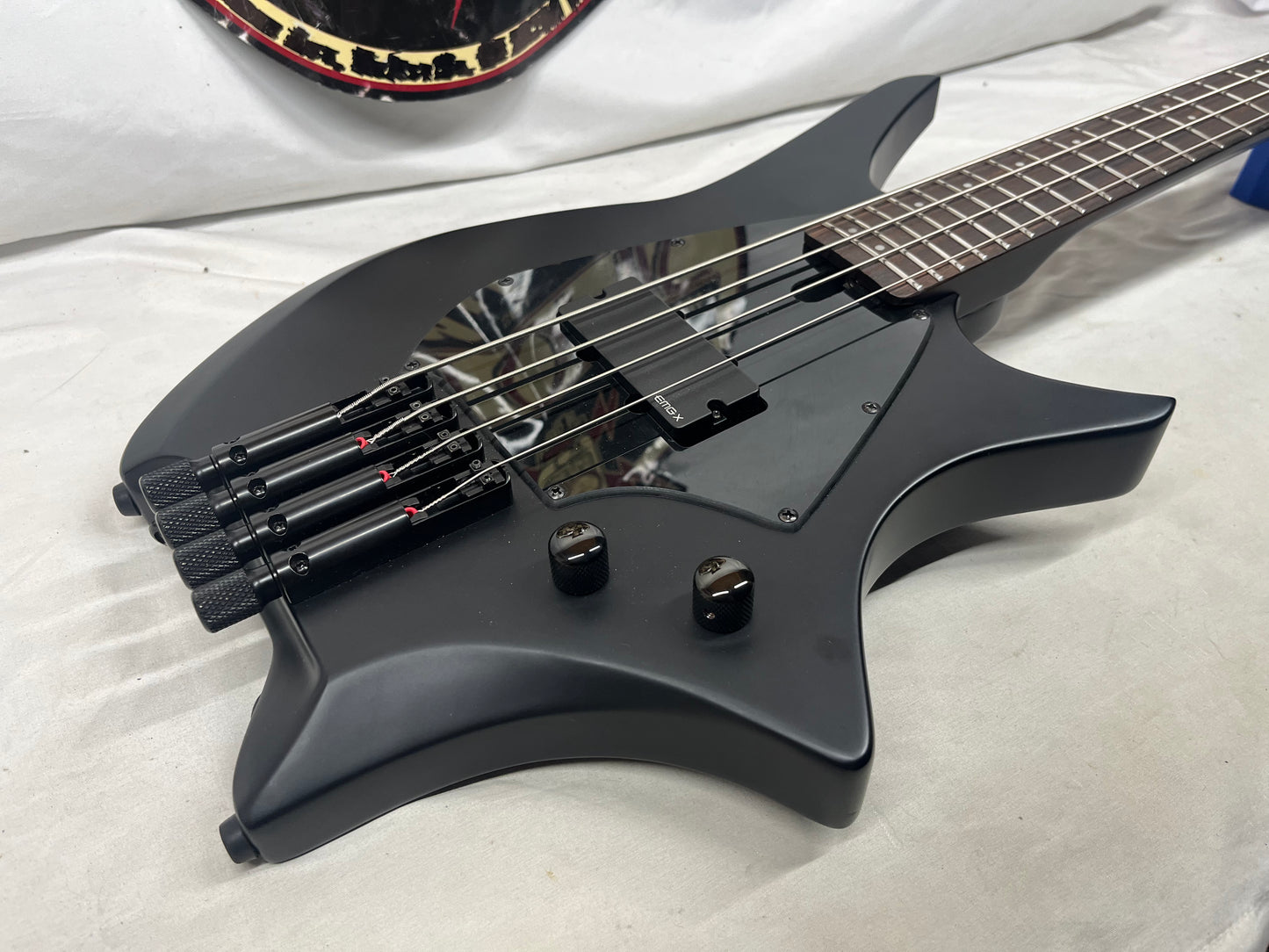 HILS Guitars NEXT HNB3 Short Scale Headless 4-string Bass 2025 - Matte Black