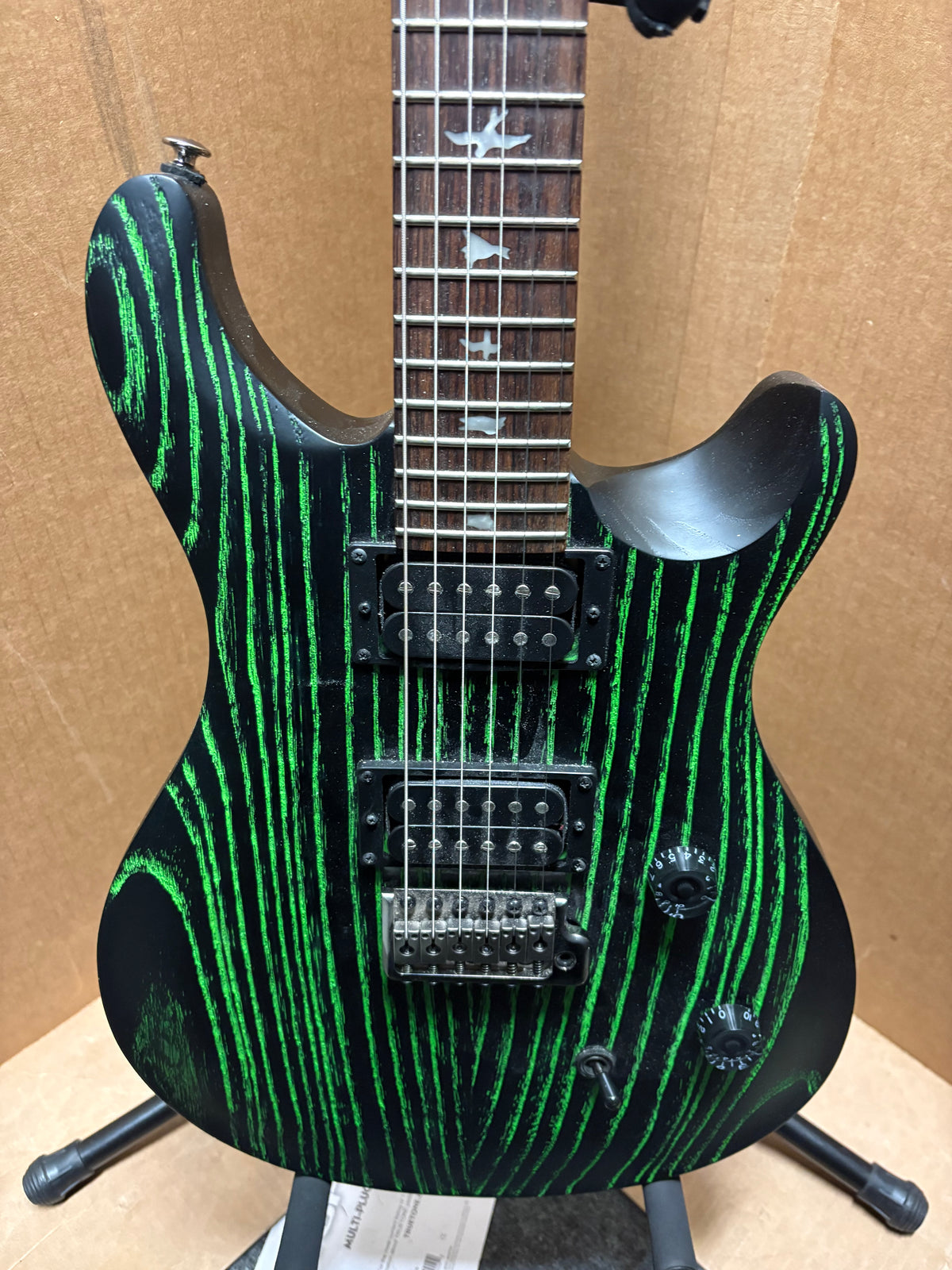 PRS SE Swamp Ash CE 24 - Sandblasted Limited Edition - Green