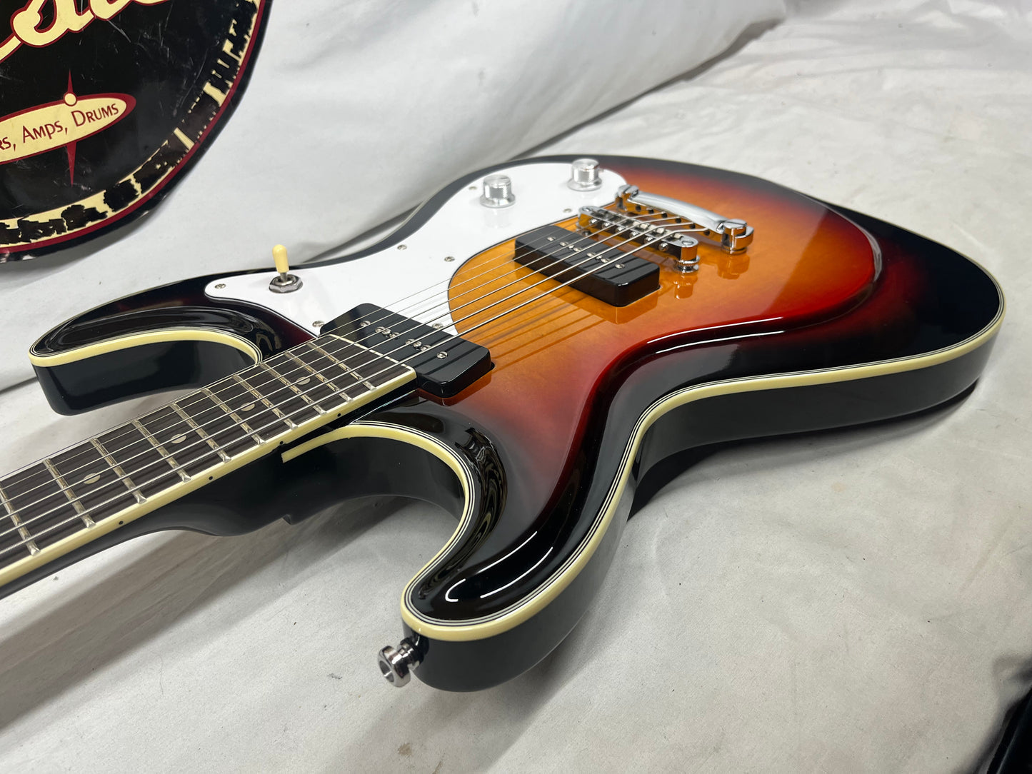 Eastwood Sidejack Doublecut Electric Guitar with Case