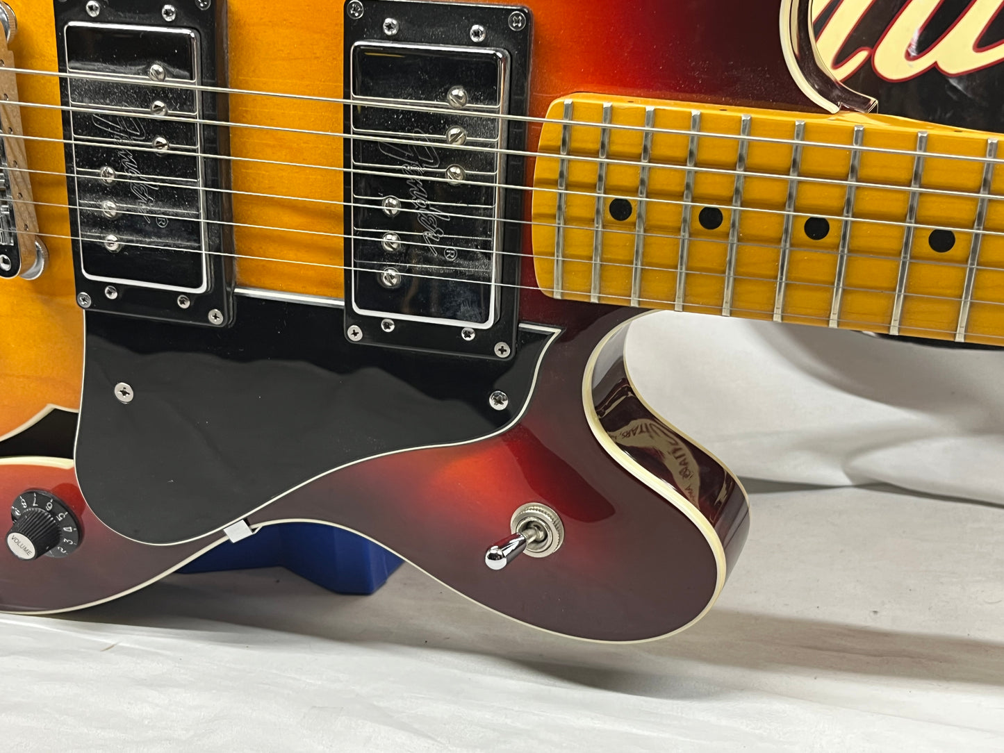 Fender Starcaster Semi-Hollow Body Electric Guitar - Aged Cherry Burst