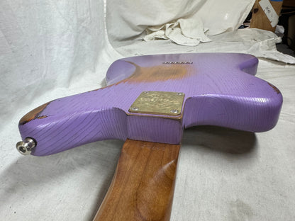 Paoletti Guitars Loft Series Model 112 HP90 Guitar with Case - Purple