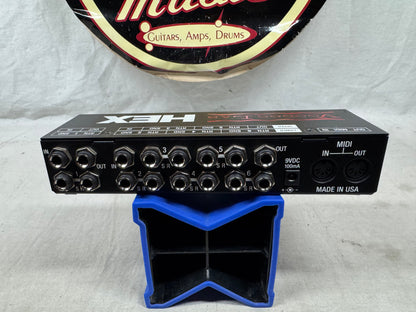 Voodoo Lab Hex True Bypass Audio Loop Switcher 2019