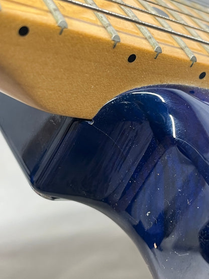 Fender Limited Edition Player Stratocaster HSS Plus Top Electric Guitar MIM - Made in Mexico - Blue Burst