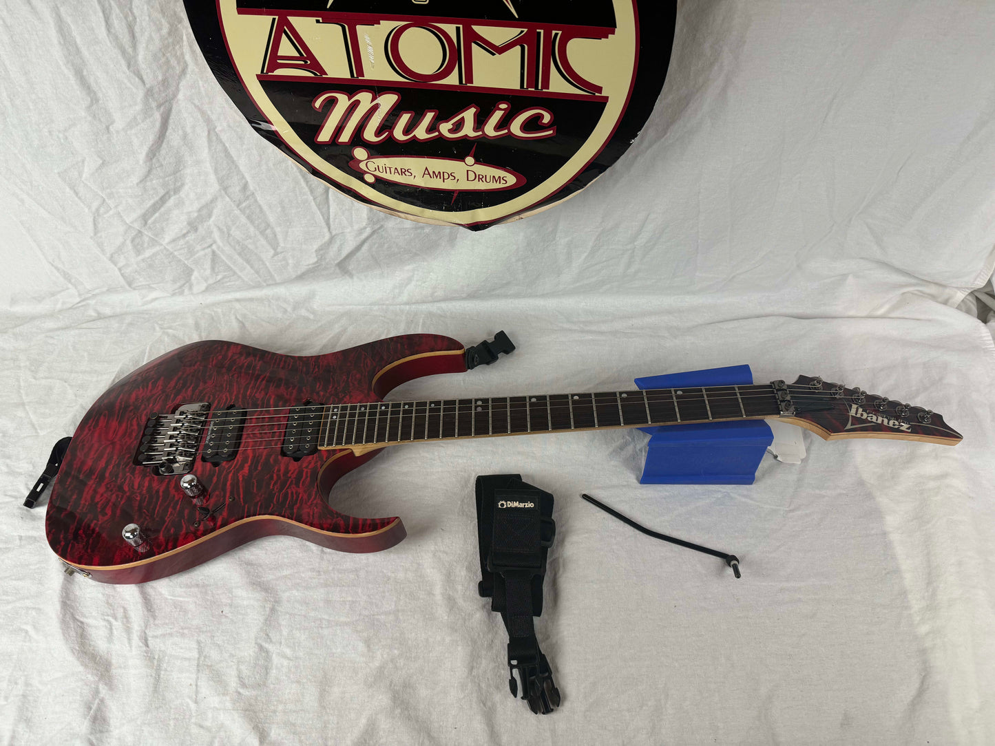 Ibanez Premium RG Series RG920QMZ Guitar - Red Desert