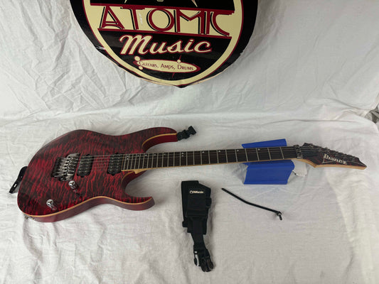 Ibanez Premium RG Series RG920QMZ Guitar - Red Desert