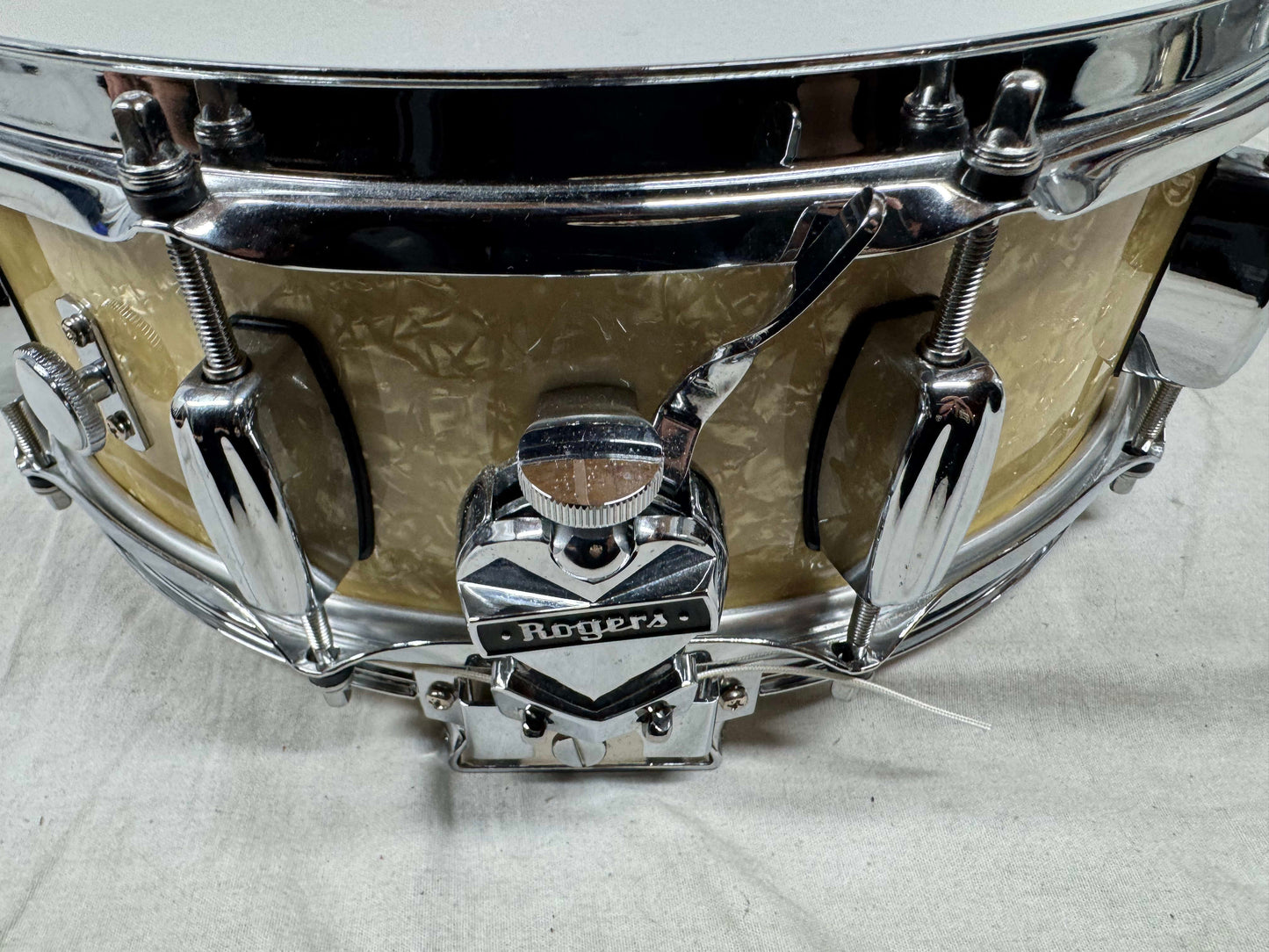 Rogers Custom Built Dyna-Sonic dynasonic 14x5 Snare Drum