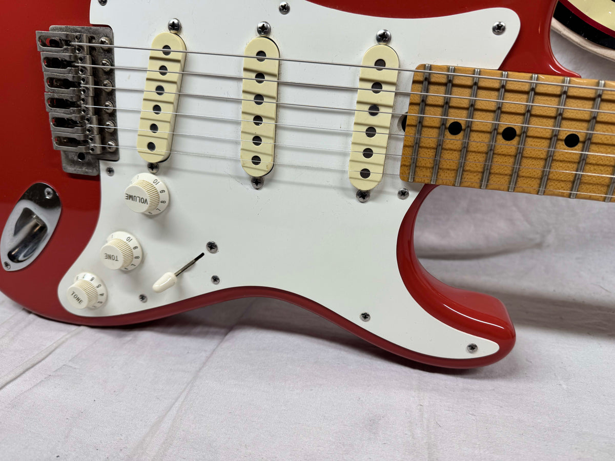 James Tyler Los Angeles SSS S-style Guitar with Case - Fiesta Red - s/n: 931