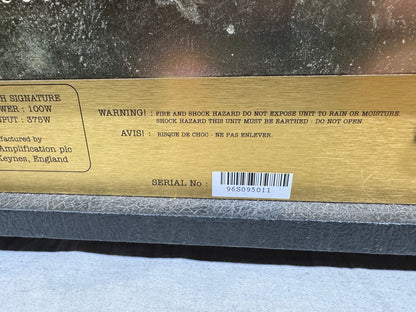 Marshall Model 2555SL JCM Slash Signature 100 Watt Tube Guitar Amplifier Head  1996 - Local Pickup Only