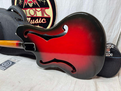Ampeg AEB-1 aeb1 4-string Scroll Bass with Gig Bag