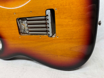 Fender USA SRV Stevie Ray Vaughan Signature Stratocaster Guitar with DiMarzio Hot Rails pickups + Case 1994 - 3-Color Sunburst / Pau Ferro fingerboard