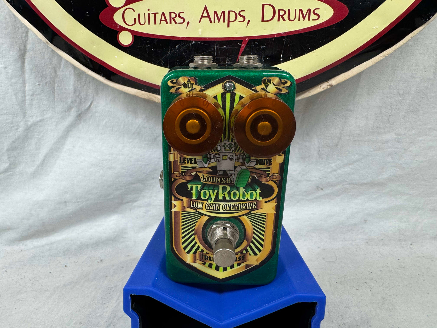 Lounsberry Toy Robot Low Gain Overdrive Pedal