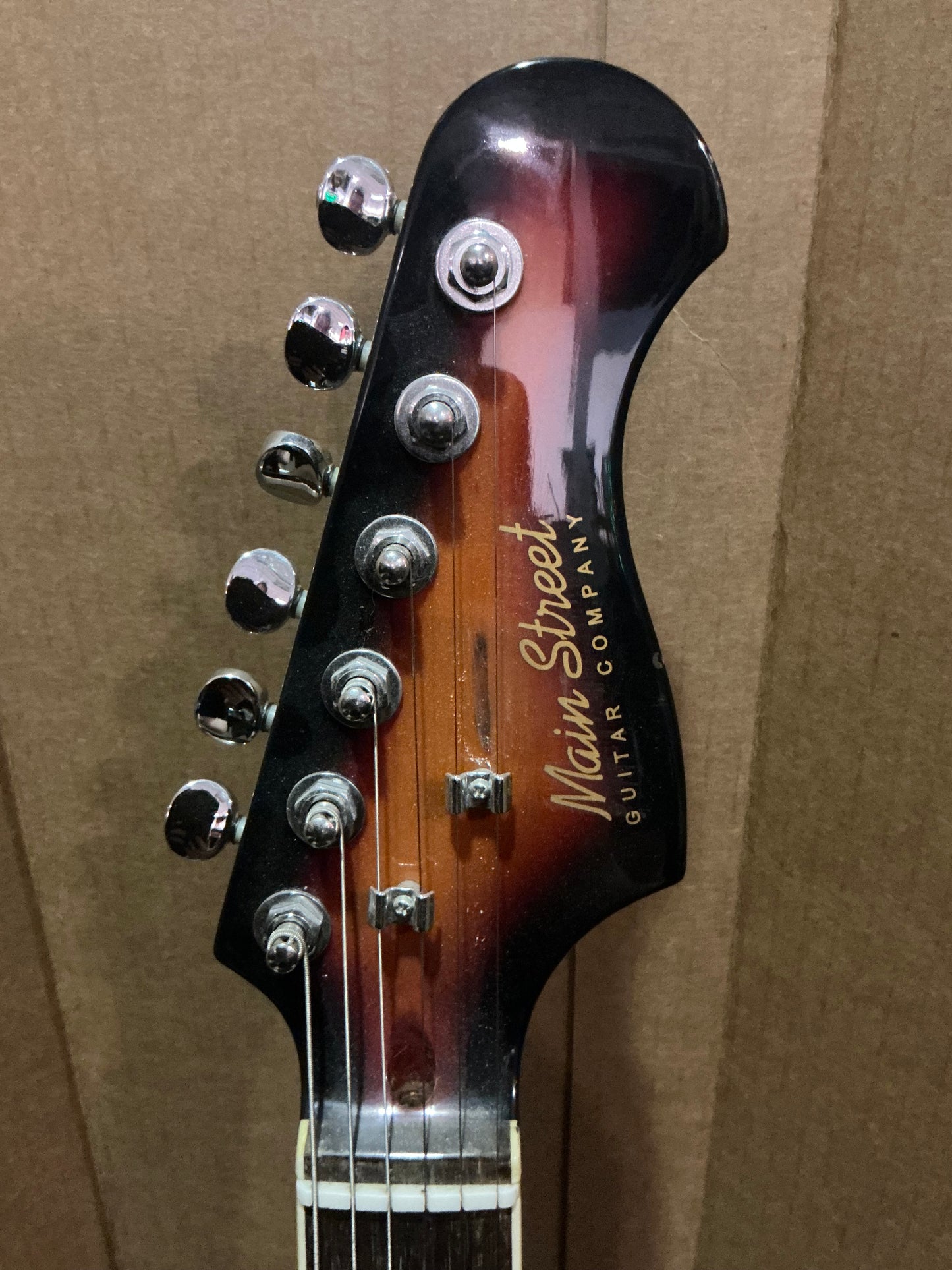 Main Street T Style Semi-Hollow Electric Guitar