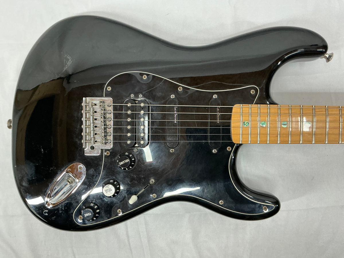 Fender Standard Stratocaster Electric Guitar NECK AND MIDDLE PICKUPS REPLACED - Black
