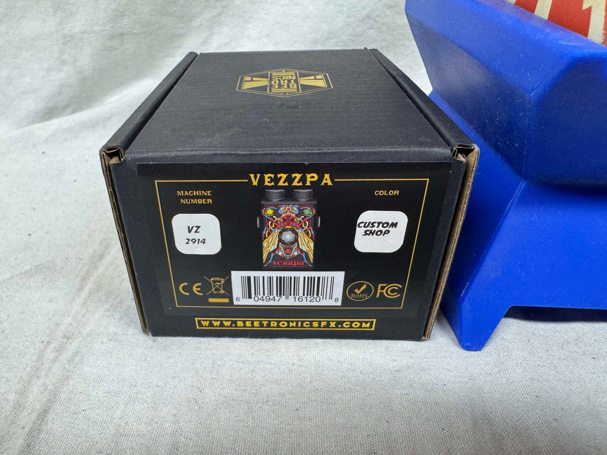 Beetronics Vezzpa Octave Fuzz Pedal with Box - Custom Shop Colorway
