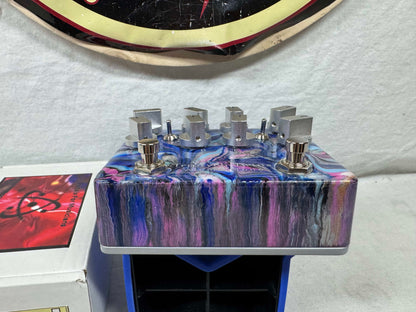 Atomic Tone Art Series Triptych Twins Boost / Overdrive / Distortion / Fuzz Pedal with Box