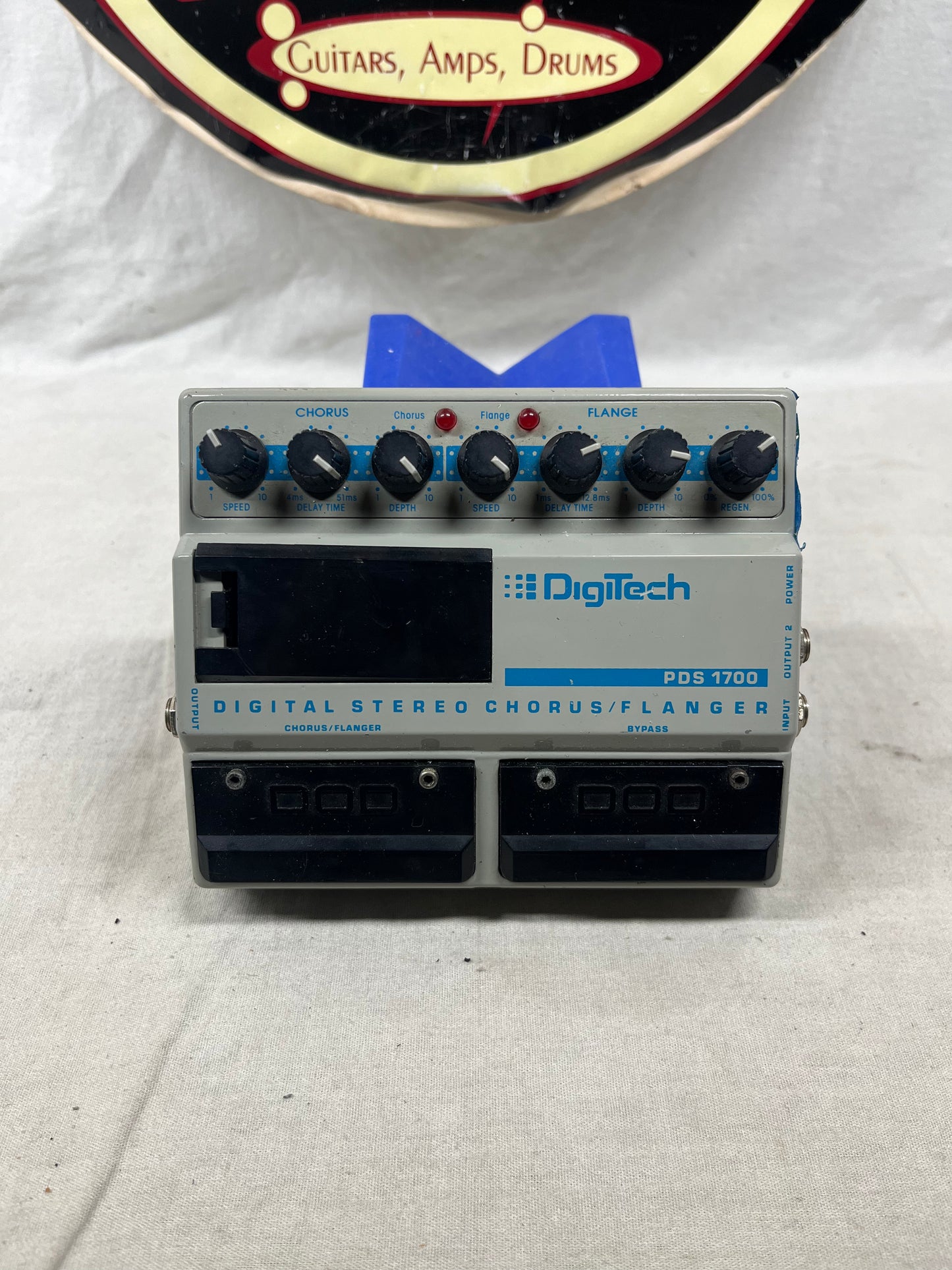 DigiTech PDS1700 pds 1700 Digital Stereo Chorus Flanger Pedal