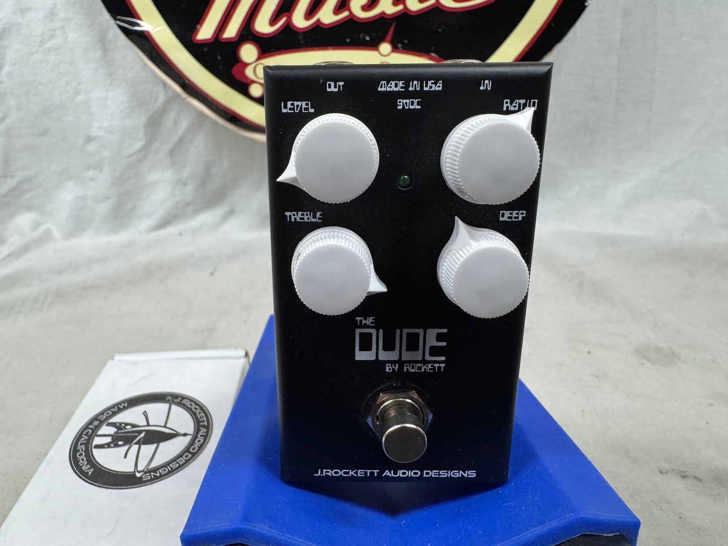 J. Rockett Audio Designs The Dude v2 Overdrive Pedal with Box
