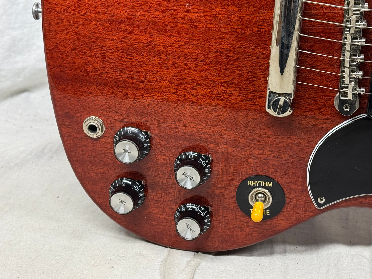 Gibson SG6100VENH1 SG Standard '61 1961 Guitar with Case 2021 - Vintage Cherry